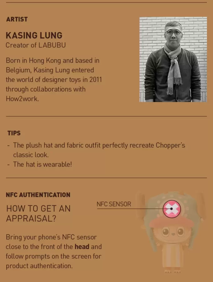 [Scannez pour acheter] MEGA LABUBU 1000% TONY TONY CHOPPER