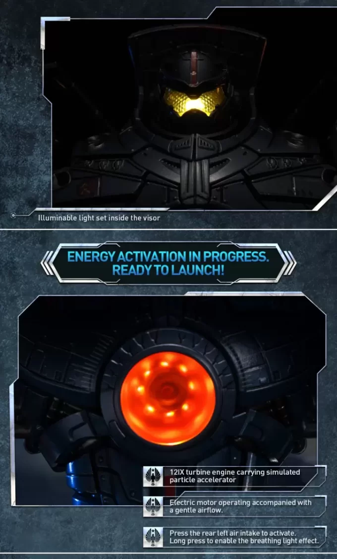 Pacific Rim : Figurine moulée sous pression Gipsy Danger