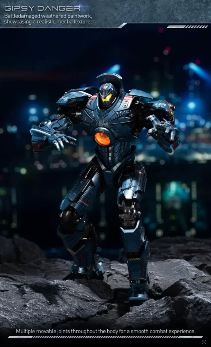 Pacific Rim : Figurine moulée sous pression Gipsy Danger