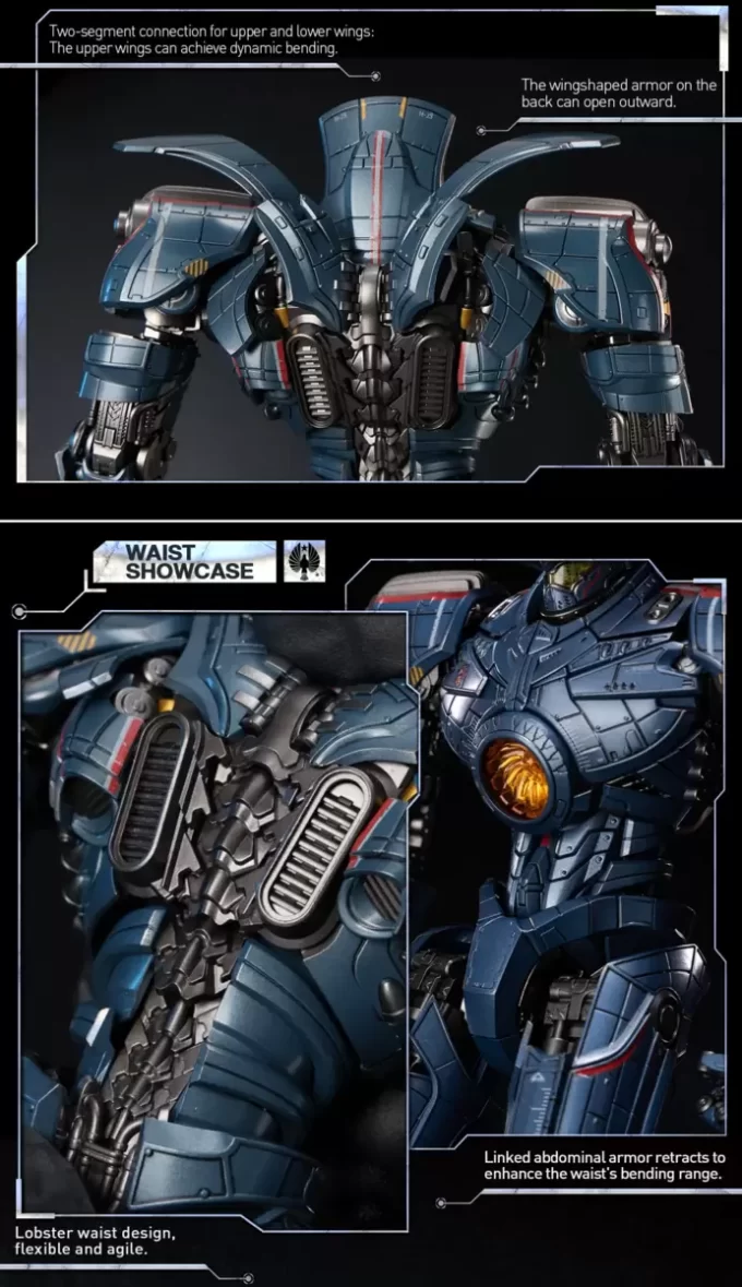 Pacific Rim : Figurine moulée sous pression Gipsy Danger
