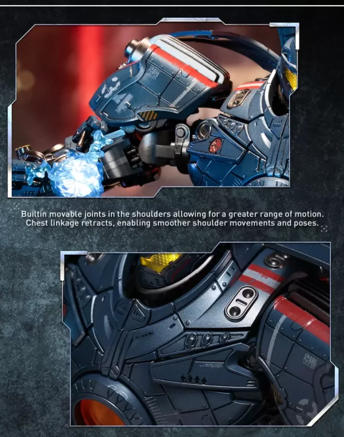 Pacific Rim : Figurine moulée sous pression Gipsy Danger