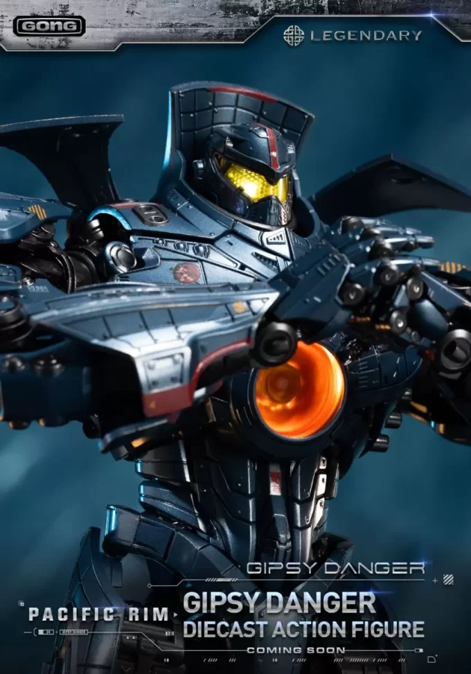Pacific Rim : Figurine moulée sous pression Gipsy Danger