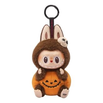 Pendentif citrouille assise de la série Happy Halloween Party de Labubu