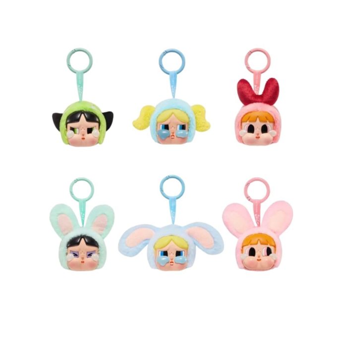 Pendentif CryBaby Pop Mart x Powerpuff Girls, coffret scellé (1 boîte aveugle)