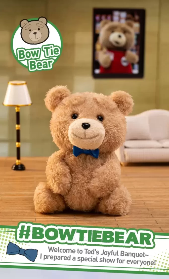 Pendentif en peluche d’action Teddy Bear Ted2 Pendentif en peluche d’action Teddy Bear Ted2