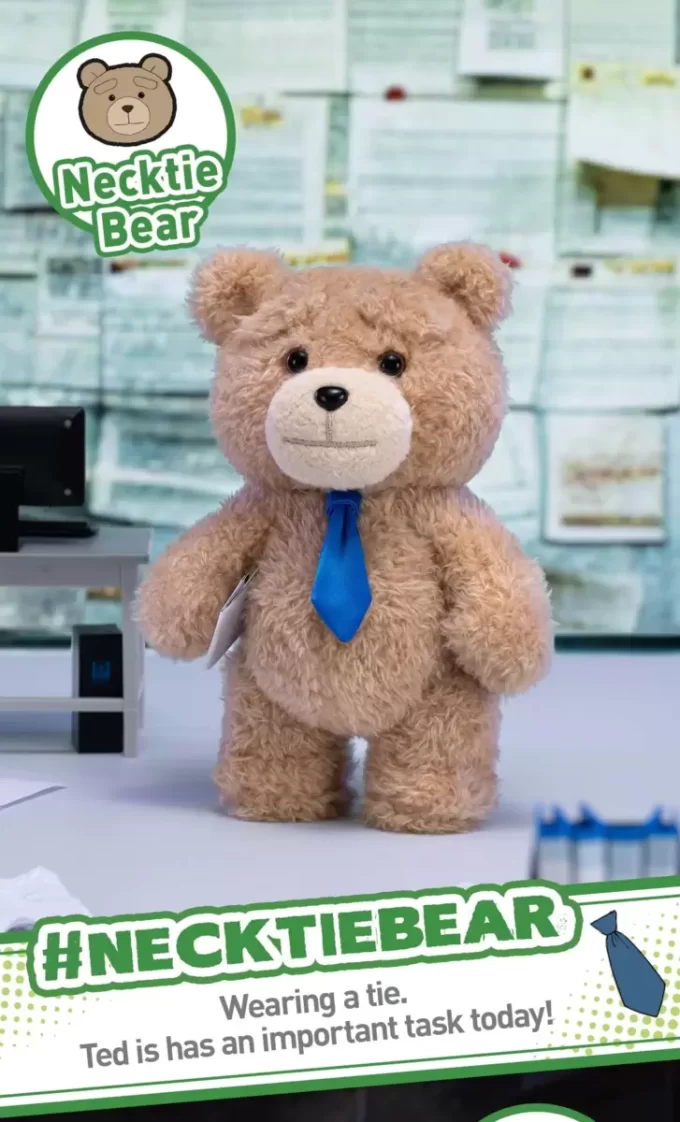 Pendentif en peluche d’action Teddy Bear Ted2 Pendentif en peluche d’action Teddy Bear Ted2