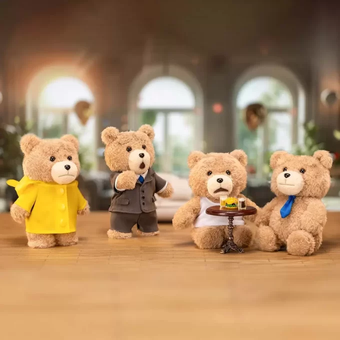 Pendentif en peluche d’action Teddy Bear Ted2 Pendentif en peluche d’action Teddy Bear Ted2