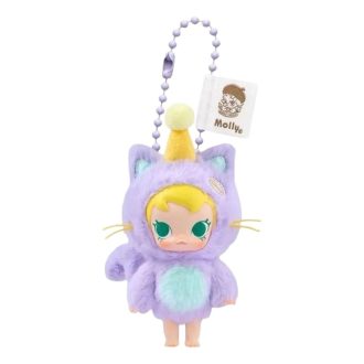Pendentif en peluche en vinyle Baby Molly Pocket Friends « Laisse-moi tranquille »
