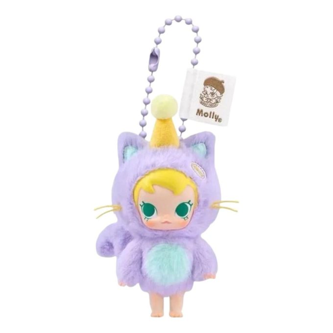 Pendentif en peluche en vinyle Baby Molly Pocket Friends « Laisse-moi tranquille »