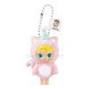 Pendentif en peluche en vinyle Baby Molly Pocket Friends « Qui est la bonne fille »