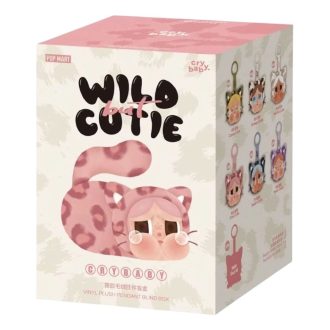 Pendentif en peluche en vinyle Crybaby Wild but Cutie, étui scellé (1 boîte aveugle)