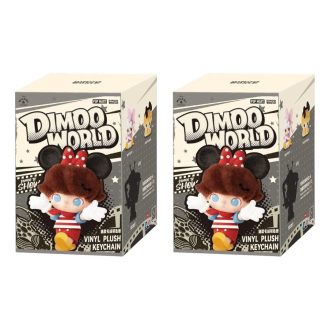 Pendentif en peluche en vinyle Disney Dimoo World, coffret scellé (2 boîtes aveugles)
