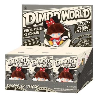 Pendentif en peluche en vinyle Disney Dimoo World, coffret scellé (6 boîtes aveugles)