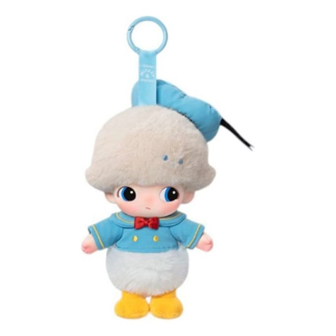 Pendentif en peluche en vinyle Disney Dimoo World « Le chant de Donald Duck »