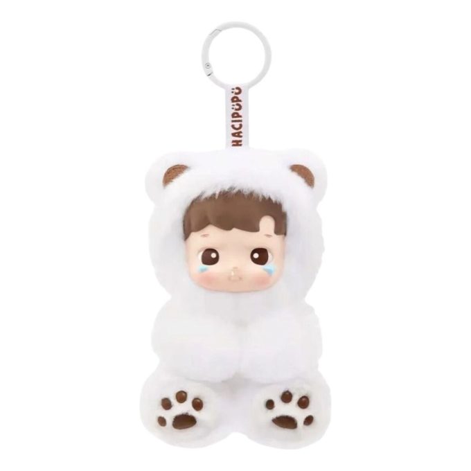 Pendentif en peluche en vinyle Hacipupu Gummy Bear « Saveur Latte » Édition secrète