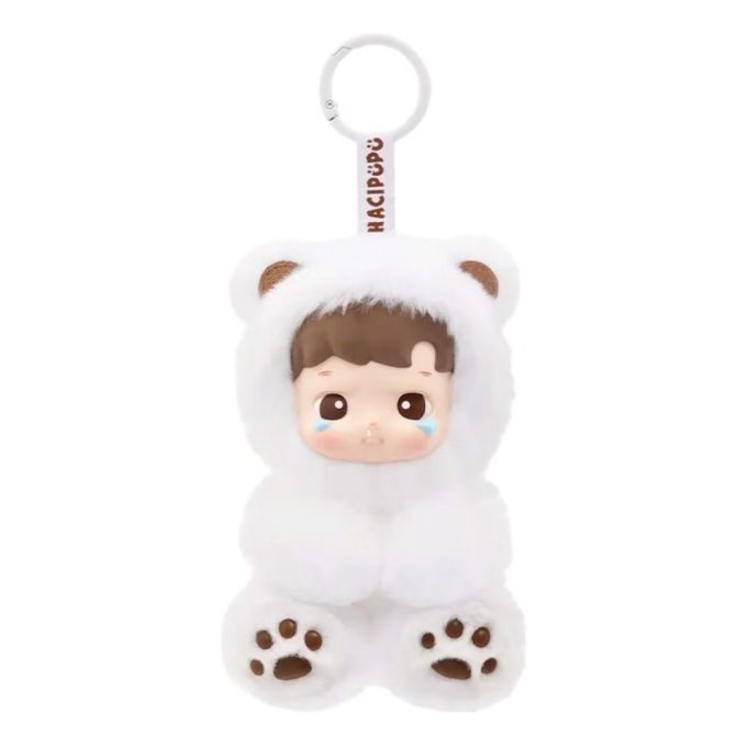 Pendentif en peluche en vinyle Hacipupu Gummy Bear « Saveur Latte » Édition secrète