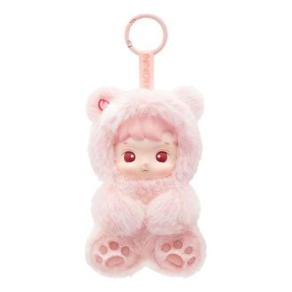 Pendentif en peluche en vinyle Hacipupu Gummy Bear « Saveur pêche »