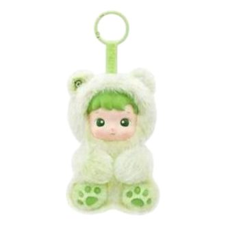Pendentif en peluche en vinyle Hacipupu Gummy Bear « Saveur Pomme Verte »