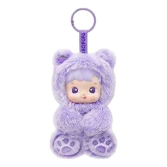 Pendentif en peluche en vinyle Hacipupu Gummy Bear « Saveur raisin »