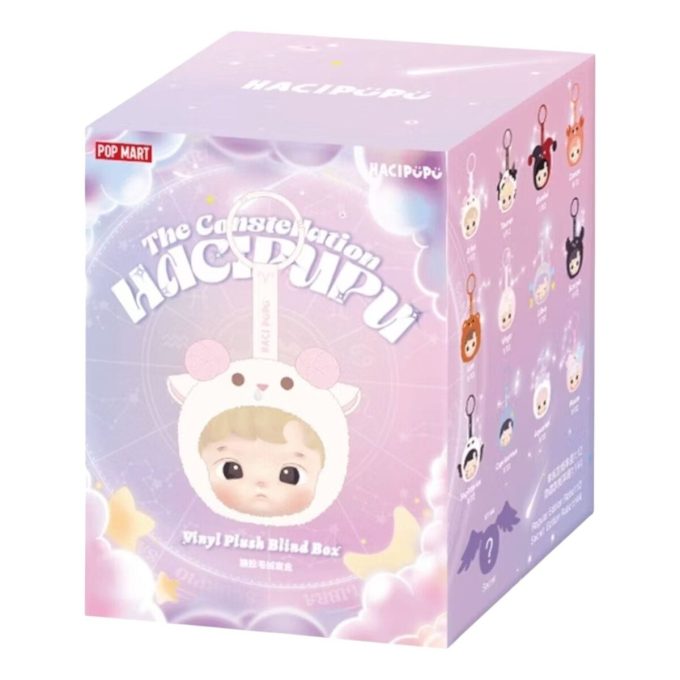 Pendentif en peluche en vinyle Hacipupu The Constellation, étui scellé (1 boîte aveugle)