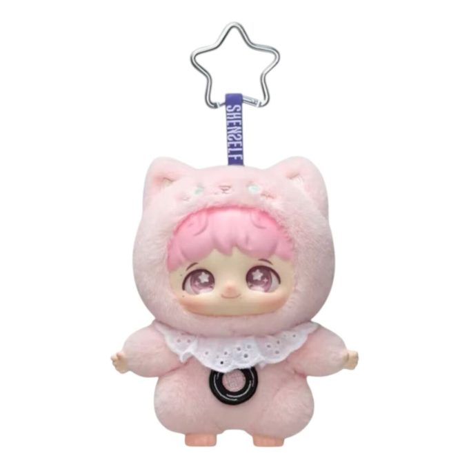 Pendentif en peluche en vinyle Zhou Shen Shenself « Say Hi »