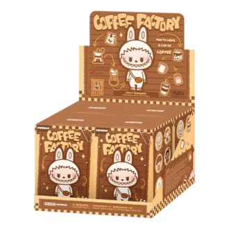 Pendentif en peluche Pop Bean Coffee Factory, coffret scellé (4 boîtes aveugles)