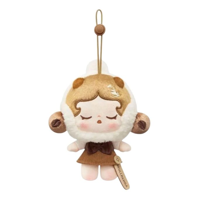 Pendentif en peluche Pop Bean Coffee Factory « Skullpanda Specialty Barista »