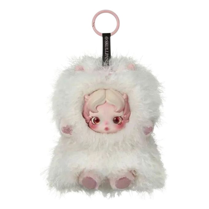 Pendentif en peluche Skullpanda You Found Me « Ghostie »