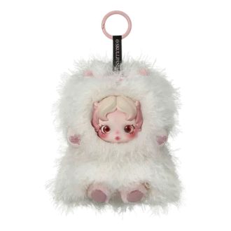 Pendentif en peluche Skullpanda You Found Me « Ghostie »