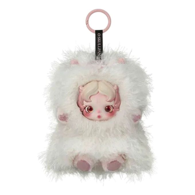 Pendentif en peluche Skullpanda You Found Me « Ghostie »