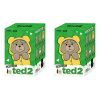 Pendentif en peluche Ted2 Teddy Bear Action, coffret scellé (2 boîtes aveugles)