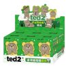 Pendentif en peluche Ted2 Teddy Bear Action, coffret scellé (6 boîtes aveugles)
