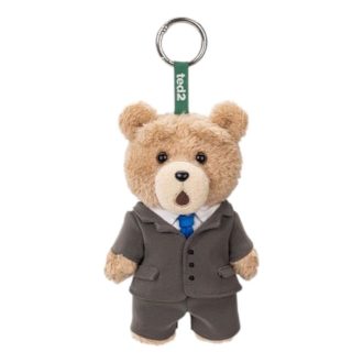 Pendentif en peluche Ted2 Teddy Bear Action « Suit Bear » Édition secrète