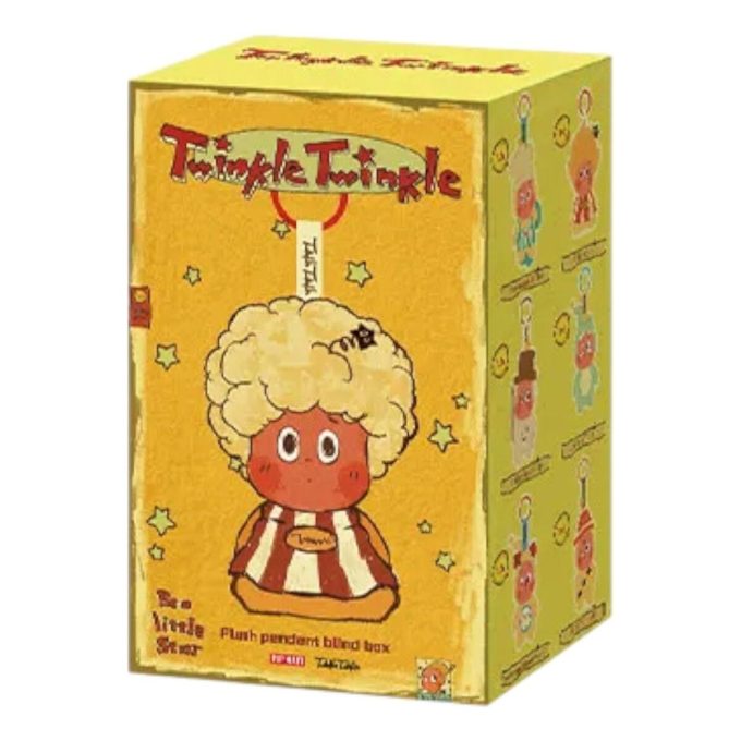 Pendentif en peluche Twinkle Twinkle Be a Little Star, étui scellé (1 boîte aveugle)