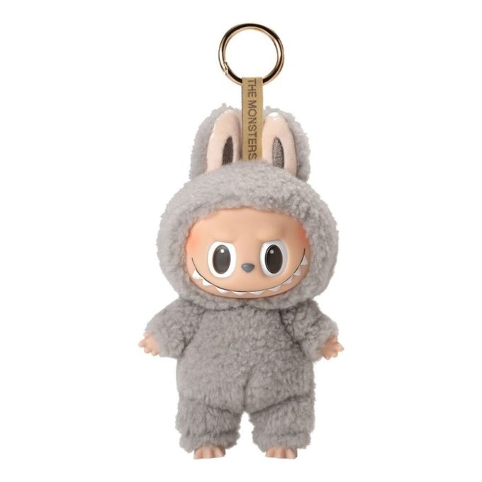 Pendentif Labubu 1.0 Tasty Macarons « Fève de sésame »