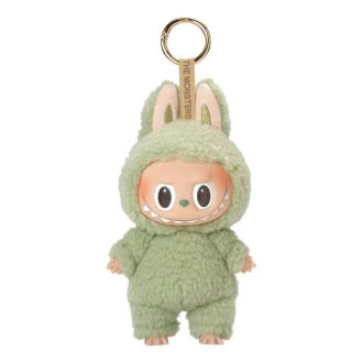 Pendentif Labubu 1.0 Tasty Macarons « Raisin vert »