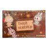 Pendentif Labubu The Monsters Timber Workshop Playing on the Swing, coffret exclusif Pop Land scellé (6 boîtes aveugles)