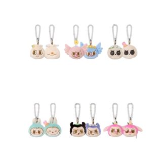 Pendentif réversible Labubu Party, coffret scellé (6 boîtes aveugles)