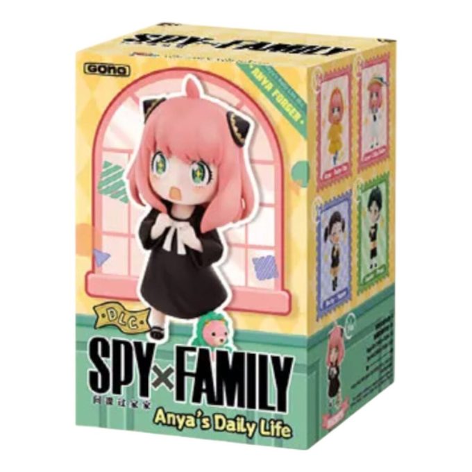 Pop Mart SPY X FAMILY Anya&rsquo;s Everyday DLC Figurines Coffret scellé (1 boîte aveugle)