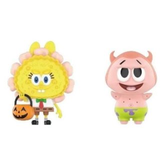 Pop Mart x Bob l&rsquo;éponge Les Monstres Labubu « Jack O Lantern et Patrick Star x YAYA »