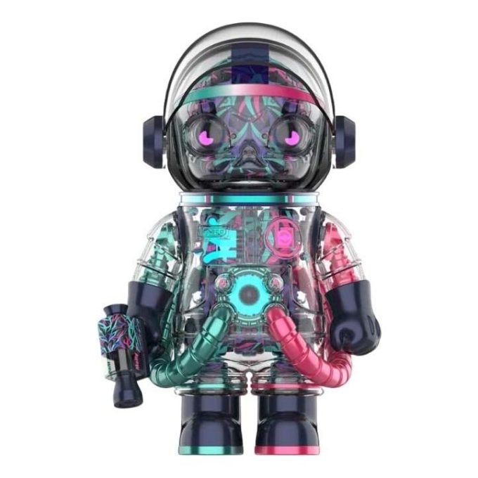 Pop Mart x CLOT Mega Space Molly Magenta Alinegra 400 %