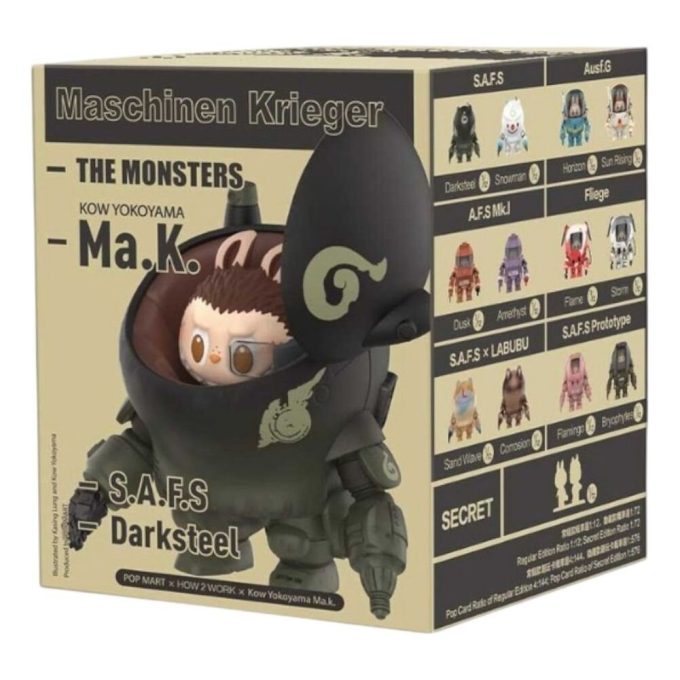 Pop Mart x Kow Yokoyama MA.K.The Monsters Labubu Coffret scellé (1 boîte aveugle)