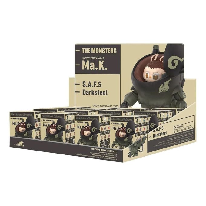 Pop Mart x Kow Yokoyama MA.K.The Monsters Labubu Coffret scellé (12 boîtes aveugles)