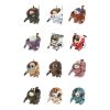 Pop Mart x Kow Yokoyama MA.K.The Monsters Labubu Coffret scellé (12 boîtes aveugles)