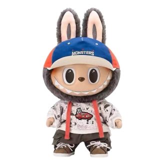 Pop Mart x Vans Oldskool The Monsters Labubu 4.0 Monsters Forever Poupée en peluche en vinyle