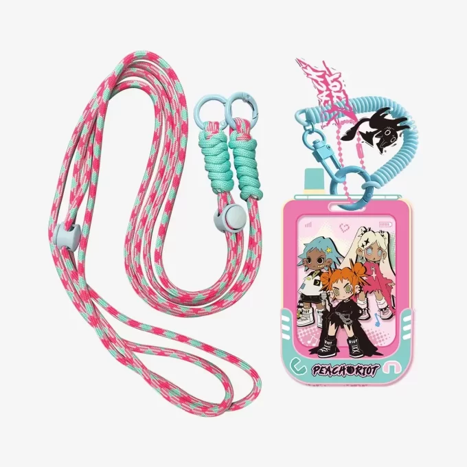 Porte-cartes Lil Peach Riot : Loading !
