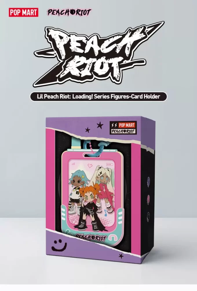 Porte-cartes Lil Peach Riot : Loading !