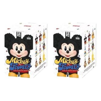 Porte-clés Disney Mickey Family Together, coffret scellé (2 boîtes aveugles)