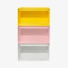 Présentoir lumineux POP MART (blanc, jaune et rose)