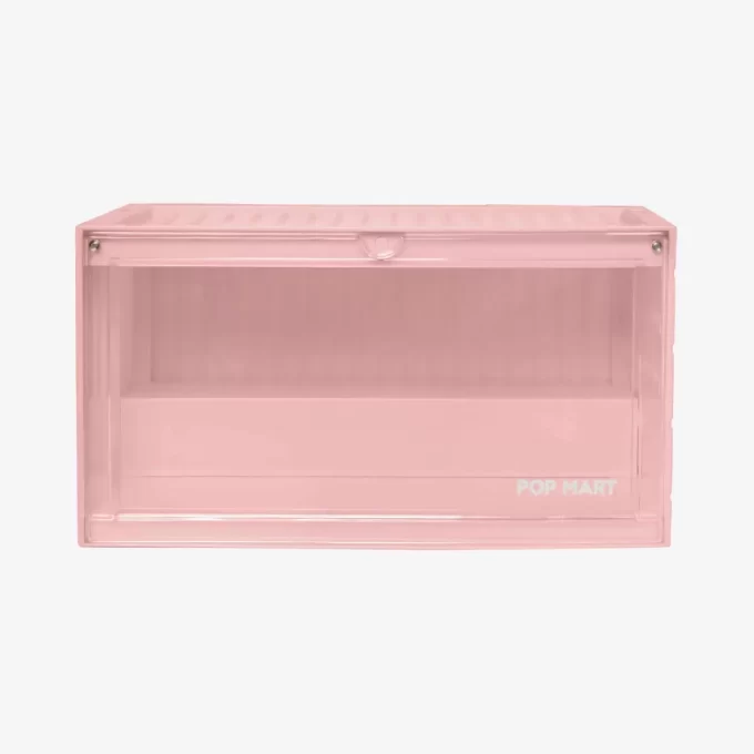 Présentoir lumineux POP MART (blanc, jaune et rose)